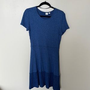 Blue Knit Gap Dress, size Small